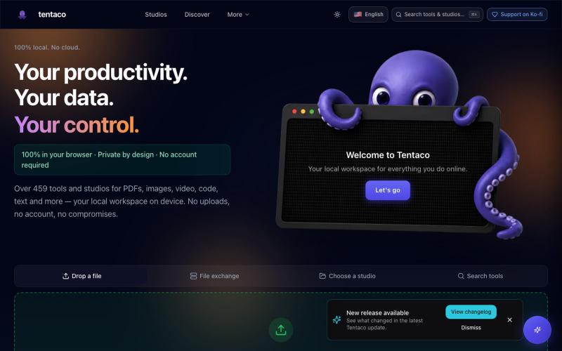 Free online tools — screenshot