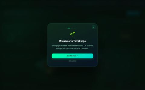 TerraForge — AI Homestead & Permaculture Planner — screenshot