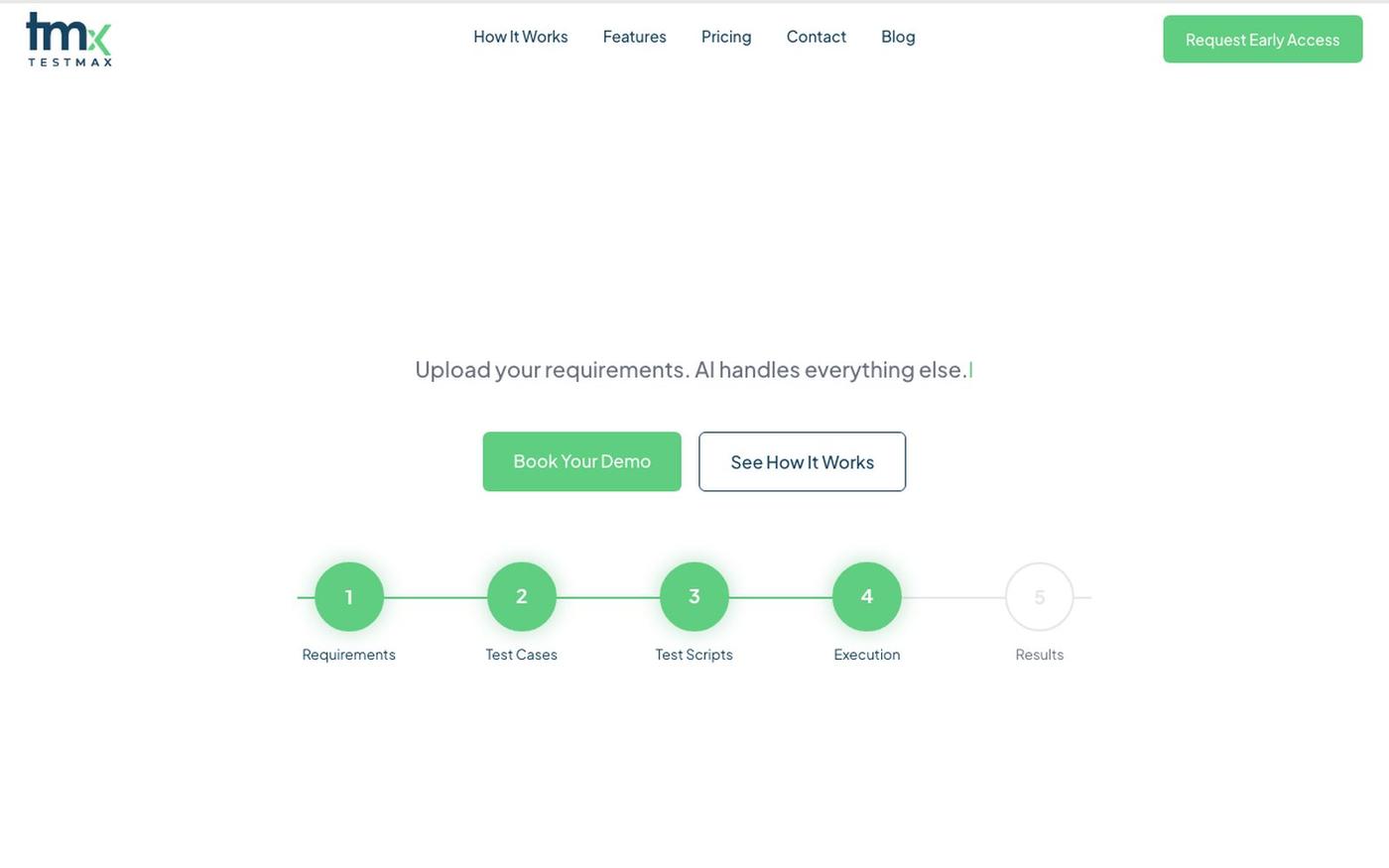 TestMax — AI-Driven Test Automation Platform — screenshot