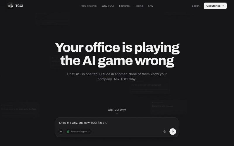 TGOI — screenshot