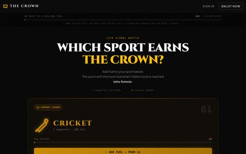 THE CROWN — screenshot