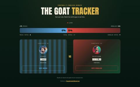 The Goat Tracker — screenshot