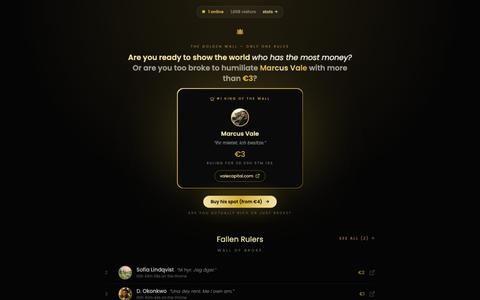 The Golden Wall — screenshot