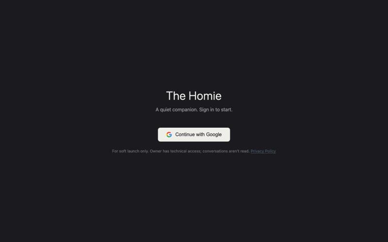 The Homie — screenshot