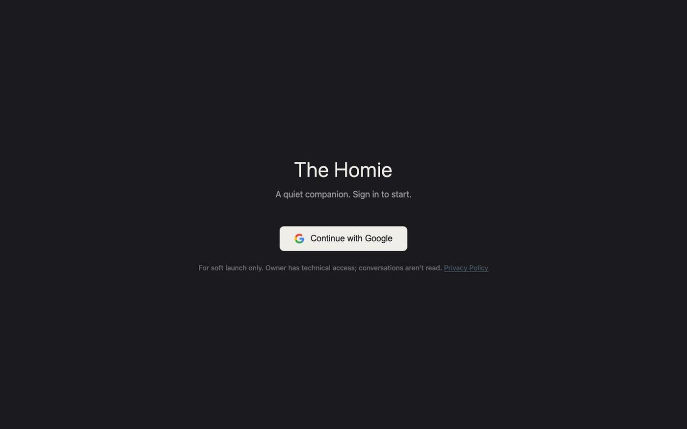 The Homie — screenshot