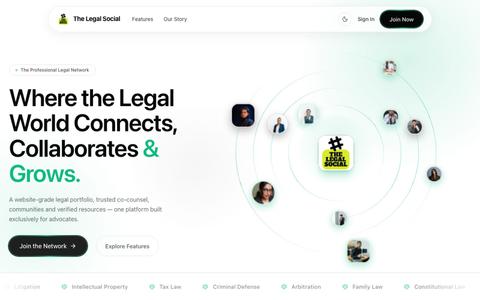 The Legal Social — screenshot
