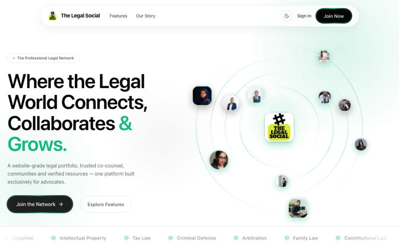 The Legal Social — screenshot