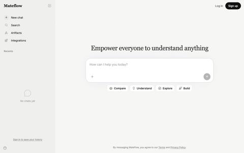 Mateflow — screenshot