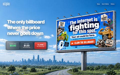 theonlybillboard.com — screenshot
