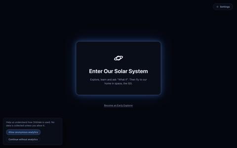 Orbitale - Your Portal to Space — screenshot