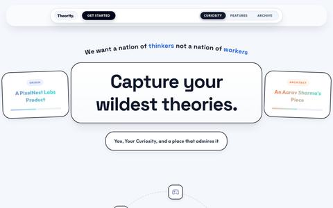 Theority — screenshot