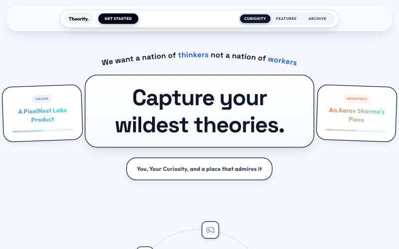 Theority — screenshot