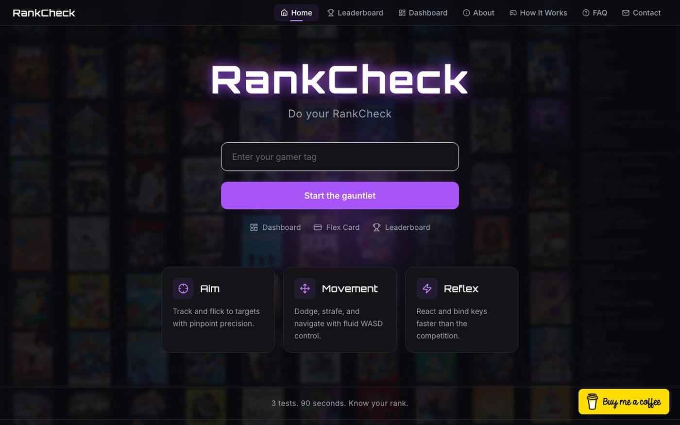 RankCheck — Do your RankCheck — screenshot