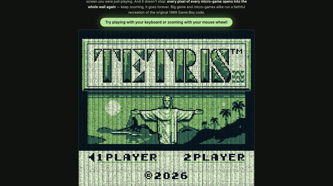Fractetris — screenshot
