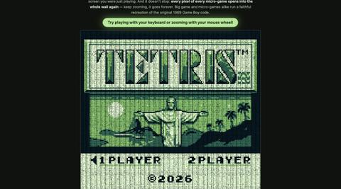 Fractetris — screenshot