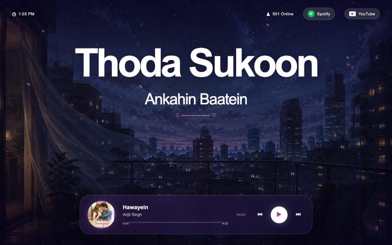 Thoda Sukoon — Romantic Music — screenshot