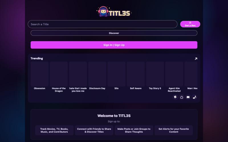 TITL3S — screenshot