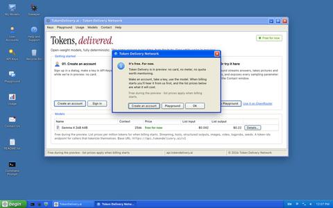 TokenDelivery.ai — screenshot