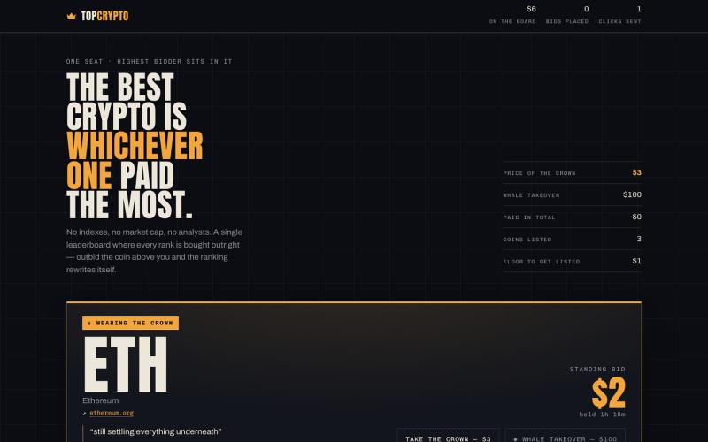 TopCrypto — screenshot