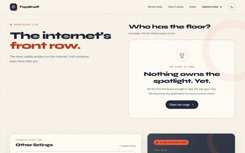TopShelf — screenshot