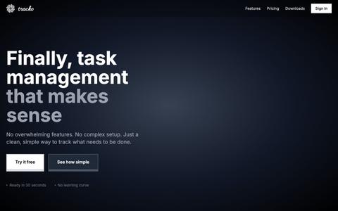 Tracko - Task management made simple — screenshot