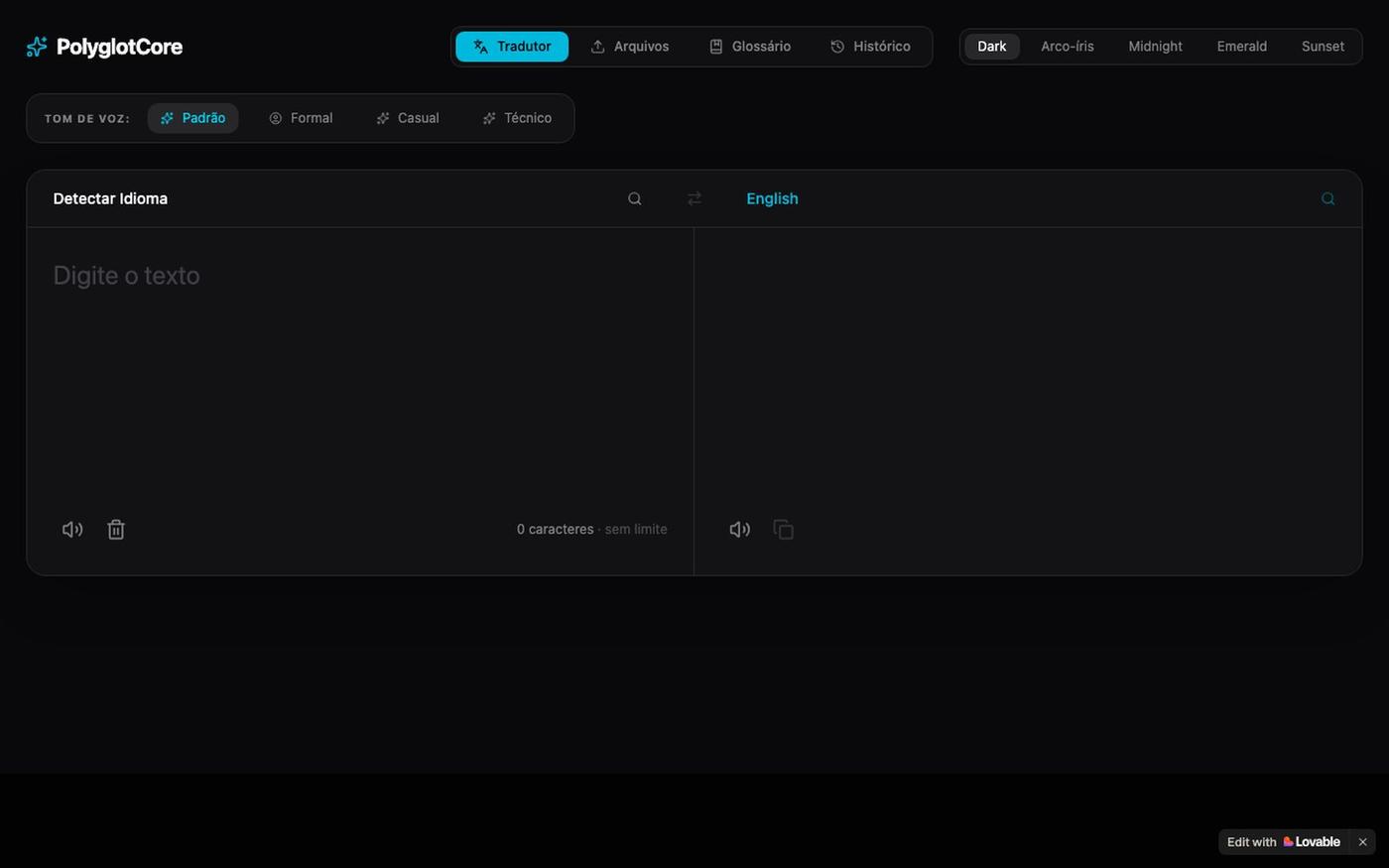 Lovable App — screenshot
