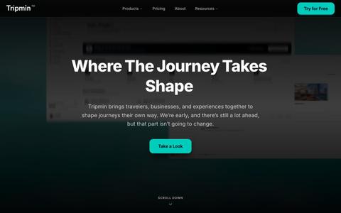 Tripmin | Travel Platform for Travelers & Travel Businesses — screenshot