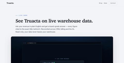 truacta — screenshot