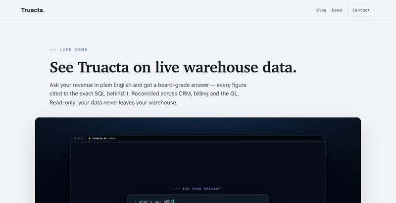 truacta — screenshot