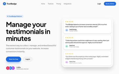 TrustBadge — screenshot
