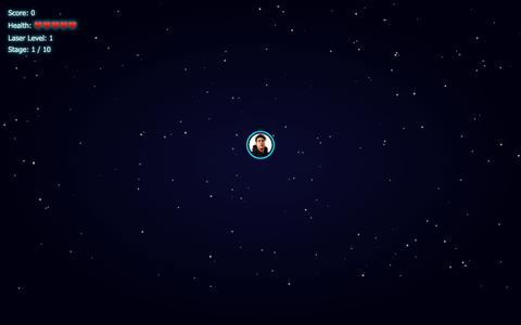 My Twitter Space Shooter — screenshot