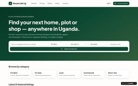 House Link Ug — Houses, Land & Rentals in Uganda — screenshot