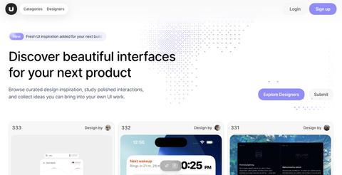 Uiinspoo — Daily Curated UI Design Inspiration | Uiinspoo — screenshot