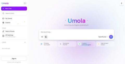 Umola — screenshot
