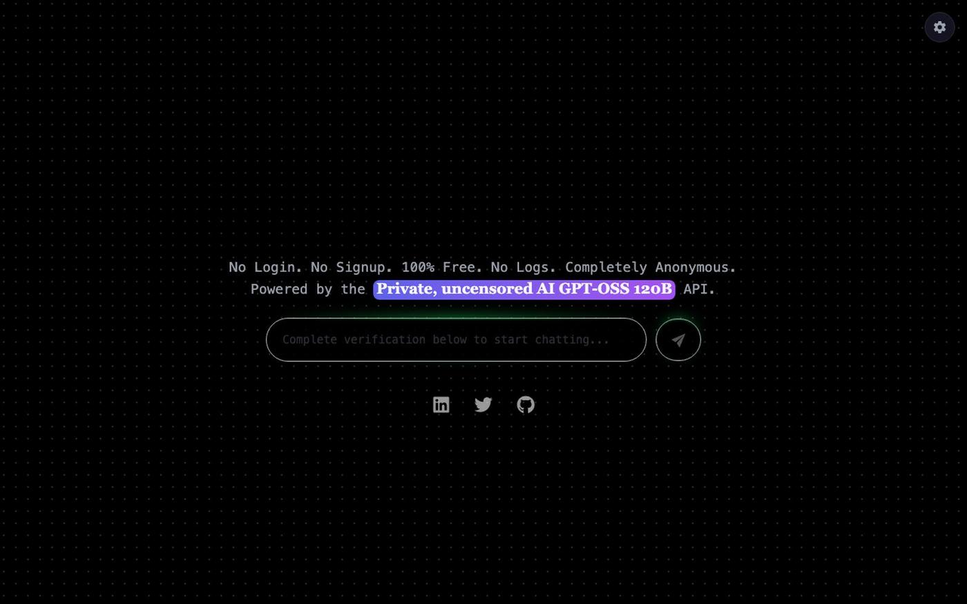 Uncensored AI — screenshot