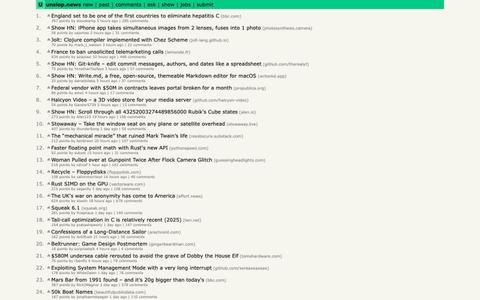 unslop.news — screenshot