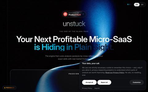 Your Next Profitable Micro-SaaS is Hiding in Plain Sight | AI Business Idea Gene — screenshot