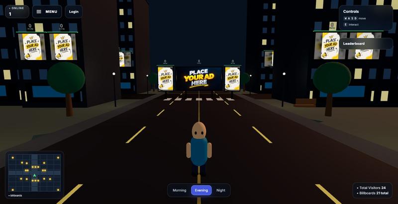 UrbanCity — Where Brands Own the Streets — screenshot