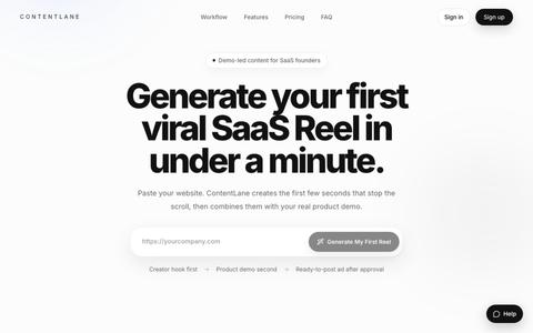 ContentLane — screenshot