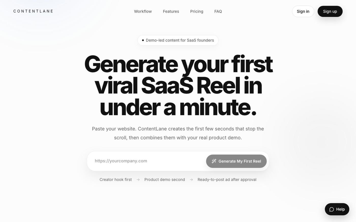 ContentLane — screenshot