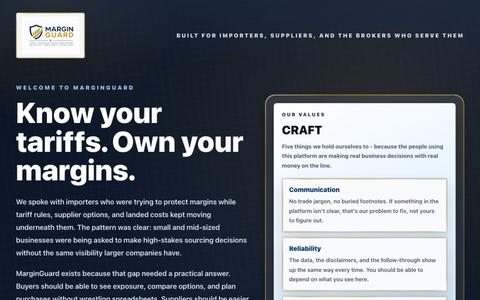 MarginGuard — screenshot