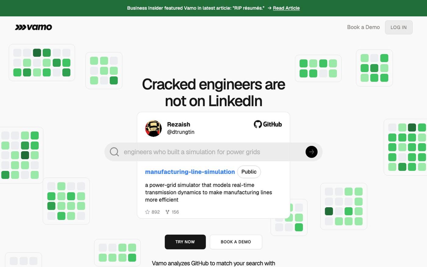 Vamo — screenshot