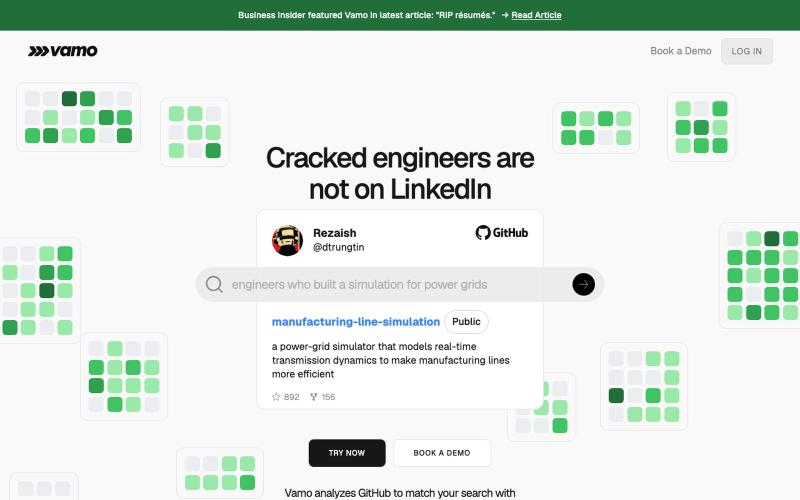 Vamo — screenshot