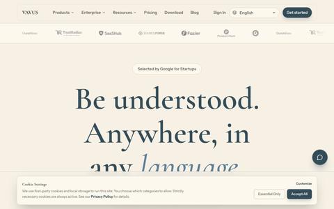 Vavus AI — The Most Complete Translation & Dictation App — screenshot
