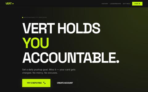 VERT — screenshot