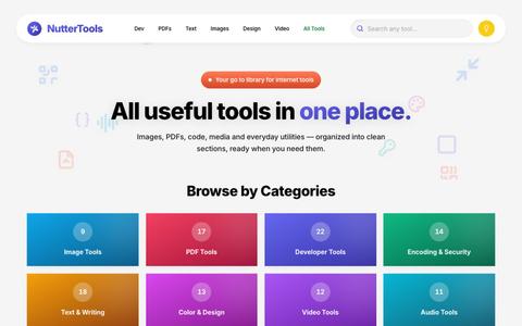 NutterTools — screenshot