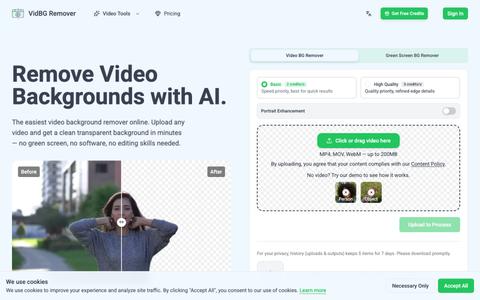 Remove Video Backgrounds in Minutes with AI — screenshot
