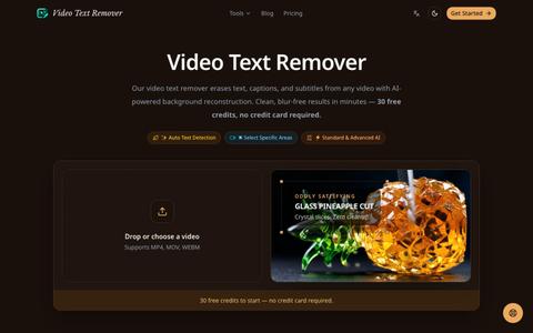 Video Text Remover — Erase Subtitles & Watermark from Video — screenshot