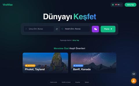 ViraWise | Akıllı Seyahat — screenshot