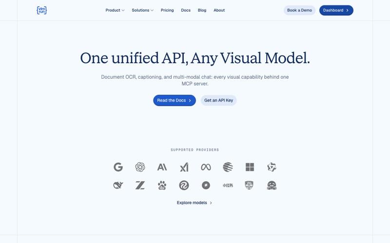 Gateway | VLM Run — screenshot
